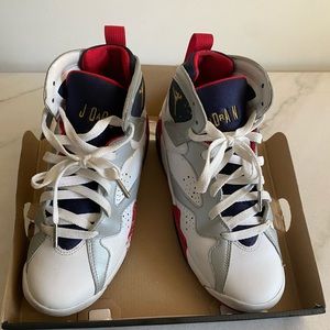 Air Jordan  7s (the Olympics). Original Box